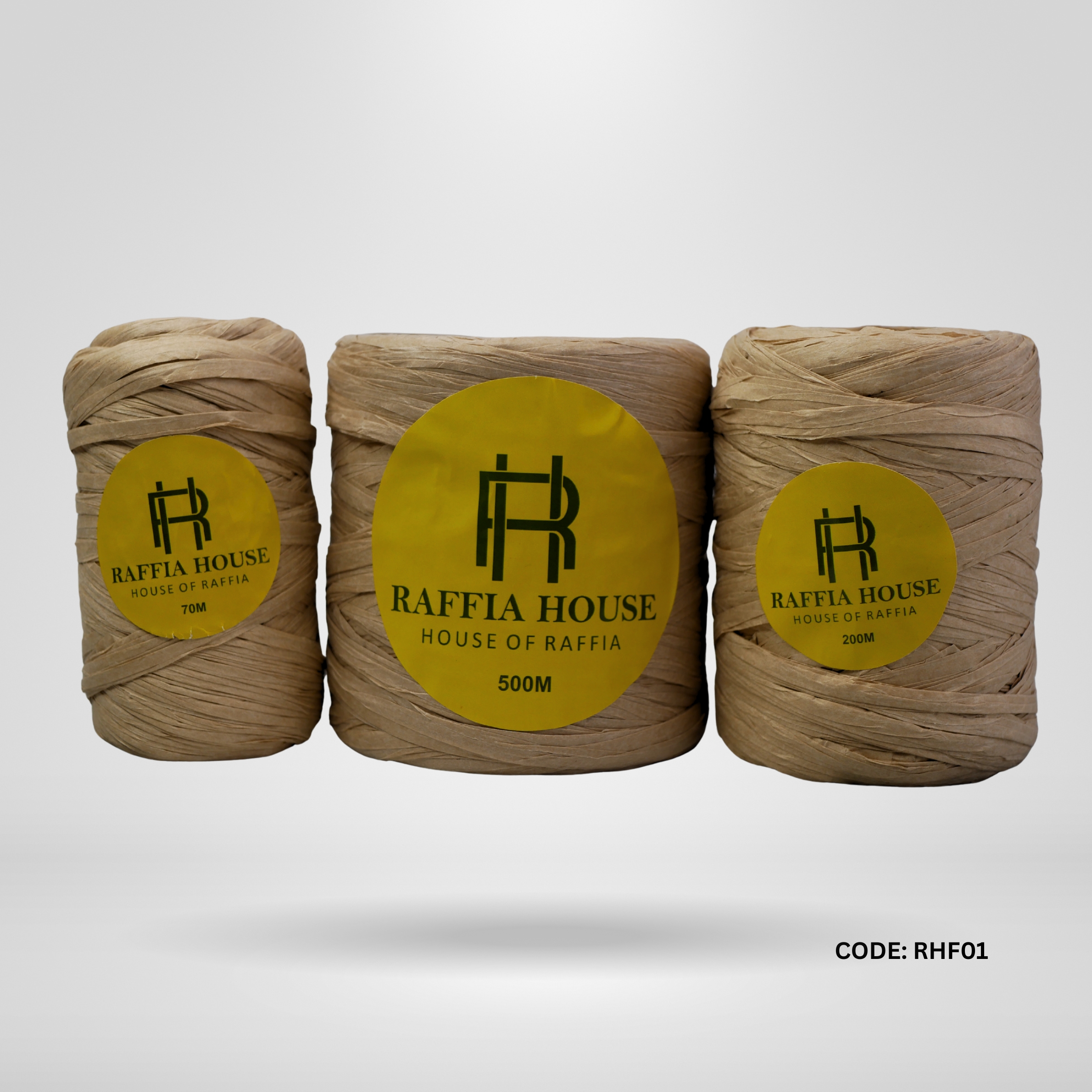 Flat Paper Raffia Yarn